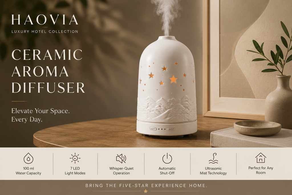 Haovia No.1 Ceramic Aroma Diffuser – Luxury Hotel Collection